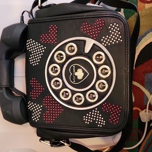 New Betsey Johnson telephone bag